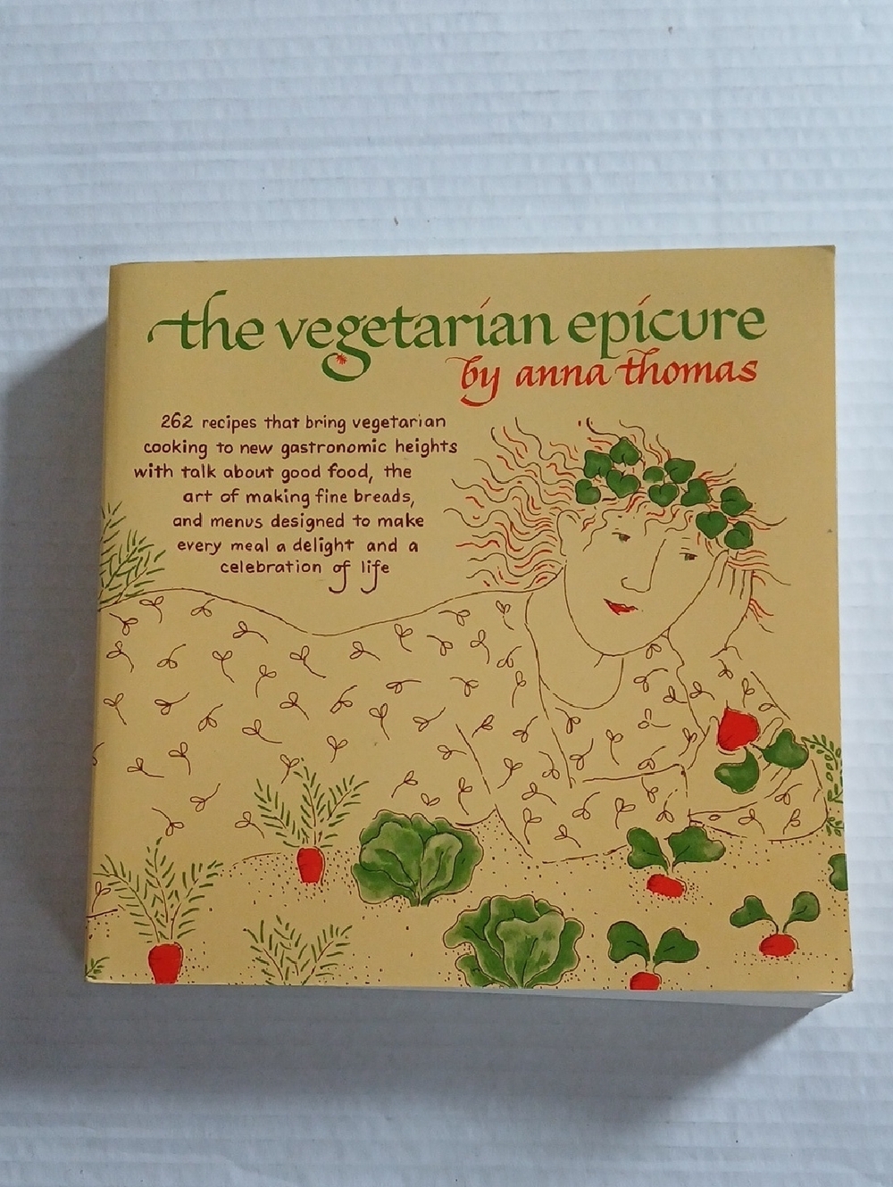 Vintage 70's The Vegetarian Epicure by Anna Thomas Paperback Vintage Books